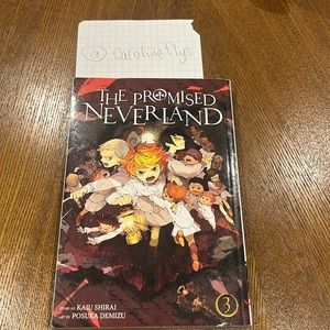 The Promised Neverland Anime Manga Book 3